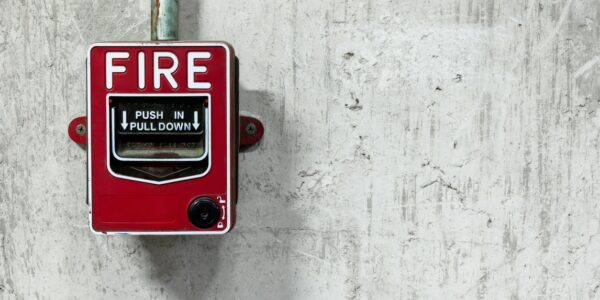 Monitored-fire-alarm-system